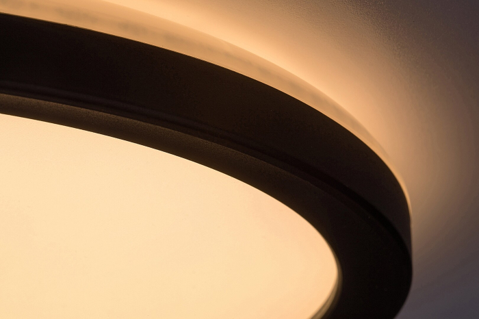 Plafoniera Rabalux Inverness LED 15W 1300lm 2700K-6500K plastic black stil modern, IP44 7774 [2]