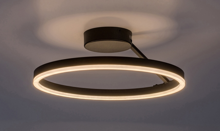 Plafoniera Rabalux Isaure LED 24W 1600lm 3000K, 4000K, 6500K metal black stil modern, IP20 71302 [7]