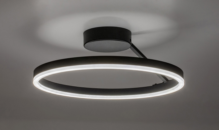 Plafoniera Rabalux Isaure LED 24W 1600lm 3000K, 4000K, 6500K metal black stil modern, IP20 71302 [6]