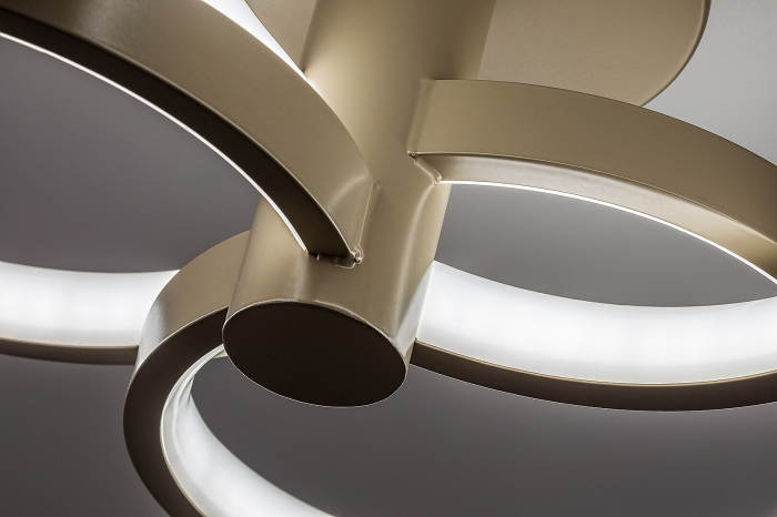 Plafoniera Rabalux Isidora LED 32W 2560lm 3000K-6500K metal gray beige stil modern, IP20 71400 [6]