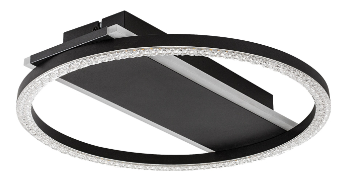 Plafoniera Rabalux Kerstin LED 24W 1680lm 3000 metal black stil modern 230V, 50Hz IP20 71369 [2]
