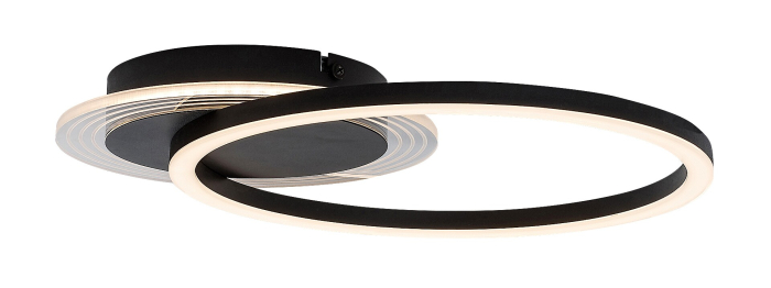 Plafoniera Rabalux Kerstin LED 24W 1800lm 3000K metal black stil modern, IP20 71368 [3]