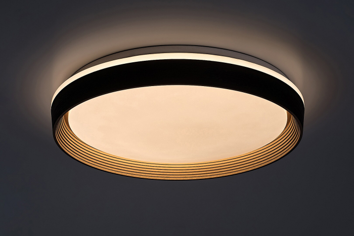 Plafoniera Rabalux Ladan LED 48W 3000lm 3000-6500 metal brown gold stil modern 230V, 50Hz IP20 71308 [3]