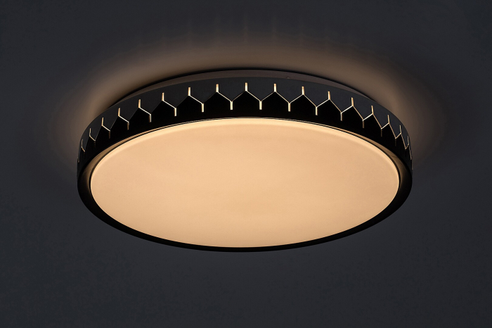 Plafoniera Rabalux Malin LED 24W 1500lm 3000K-6500KK metal black gray stil modern, IP20 71303 [3]