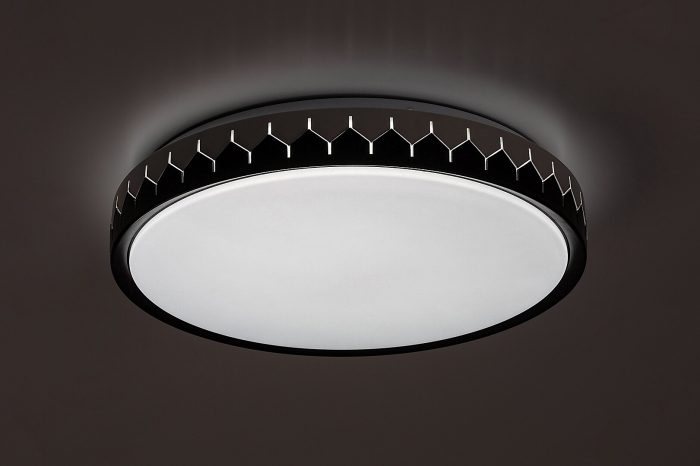 Plafoniera Rabalux Malin LED 24W 1500lm 3000K-6500KK metal black gray stil modern, IP20 71303 [5]