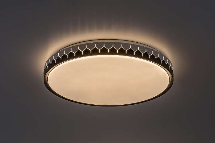 Plafoniera Rabalux Malin LED 48W 3000lm 3000K-6500K metal black gray stil modern, IP20 71304 [6]