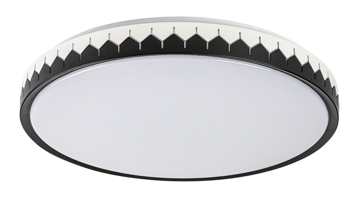 Plafoniera Rabalux Malin LED 48W 3000lm 3000K-6500K metal black gray stil modern, IP20 71304 [2]