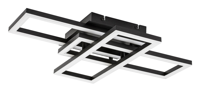 Plafoniera Rabalux Mereni LED 40W 2560lm 3000K-6500K metal black stil modern, IP20 71394 [2]