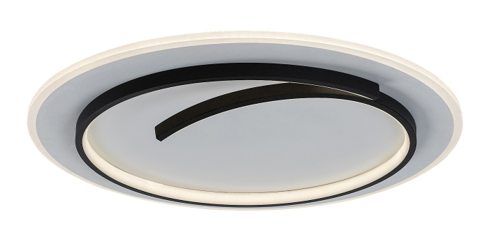 Plafoniera Rabalux Niloo LED 40W 2600lm 4000K metal black stil modern, IP20 71366 [3]