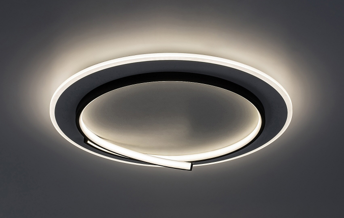 Plafoniera Rabalux Niloo LED 40W 2600lm 4000K metal plastic negru alb IP20 [6]