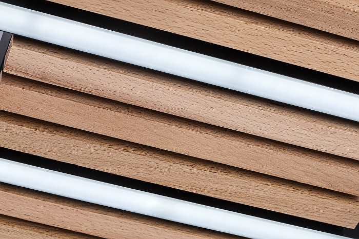 Plafoniera Rabalux Noxelle LED 12W 670lm 3000K, 4500, 6000 metal/ lemn mat black wood stil scandinav, IP20 71455 [6]