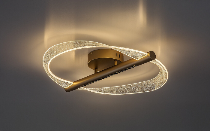 Plafoniera Rabalux Olyssia LED 24W 1300lm 3000 metal gold stil decor 230V, 50Hz IP20 71464 [3]