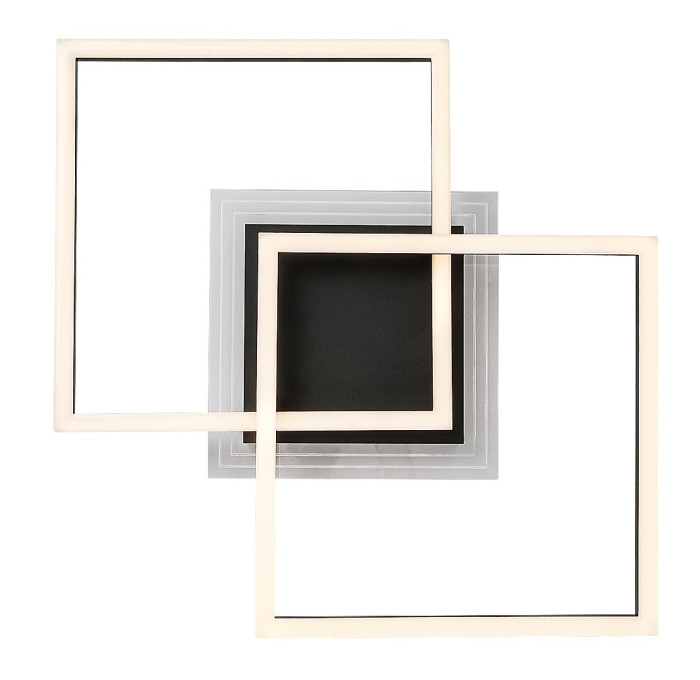 Plafoniera Rabalux Ottavia LED 28W 2300lm 3000K metal acril negru alb IP20 [6]