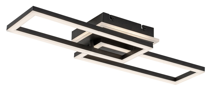 Plafoniera Rabalux Ramin LED 30W 2610lm 3000-6500K metal plastic negru alb IP20 [7]
