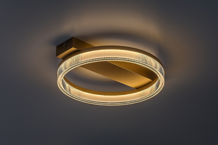 Plafoniera Rabalux Rivona LED 18W 1400lm 3000K-6500K metal gold stil modern, IP20 71471 [3]