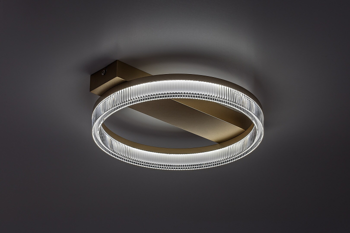 Plafoniera Rabalux Rivona LED 18W 1400lm 3000K-6500K metal gold stil modern, IP20 71471 [5]
