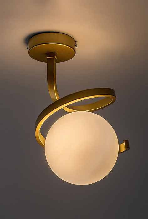 Plafoniera Rabalux Sarabi E27 E27 1x MAX 20W metal gold stil modern, IP20 71301 [4]