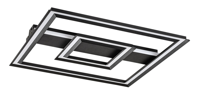 Plafoniera Rabalux Sidona LED 48W 2300lm 3000K metal black stil modern, IP20 71071 [2]
