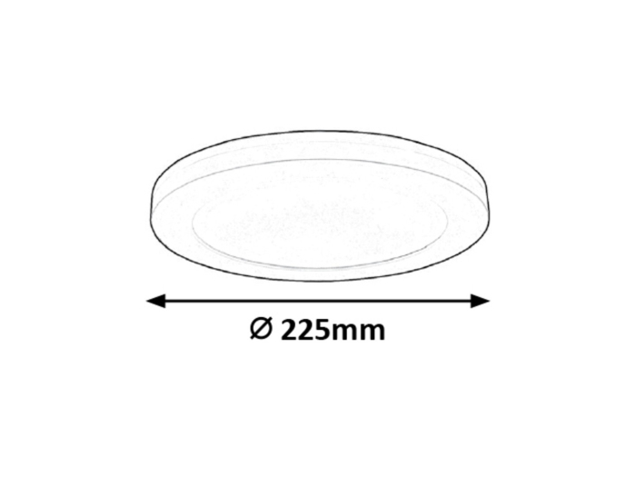 Plafoniera Rabalux Sonnet LED 18W 1880lm 4000 metal white stil funcțional 230V, 50Hz IP20 1489 [5]