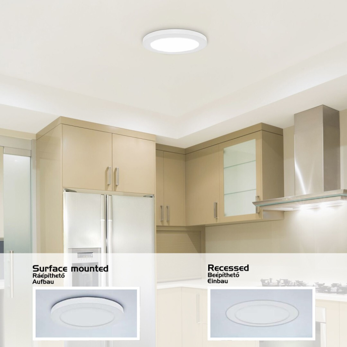 Plafoniera Rabalux Sonnet LED 30W 2800lm 4000KK metal white stil functional, IP20 1490 [3]