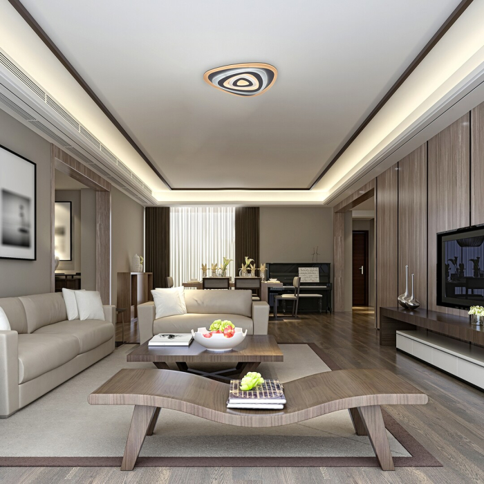 Plafoniera Rabalux Taneli LED 51W 3685lm 3000-6500K metal acril alb alb IP20 [10]