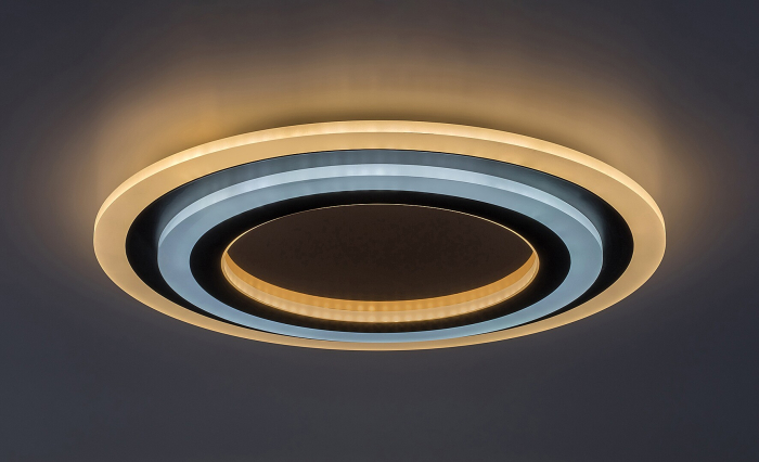 Plafoniera Rabalux Taneli2 LED 56W 4950lm 3000K,4000K,6000 metal black gold stil modern, IP20 71314 [4]