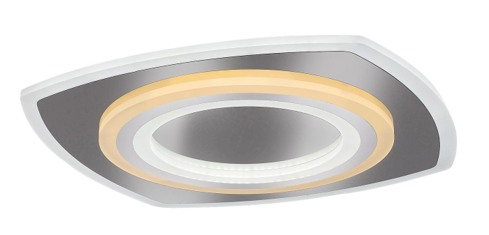 Plafoniera Rabalux Taneli2 LED 60W 6100lm 3000,4000,6000K metal acril crom alb IP20 [2]
