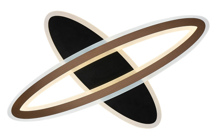 Plafoniera Rabalux Taneli2 LED 70W 6250lm 3000,4000,6000K metal acril negru/ auriu alb IP20 [8]