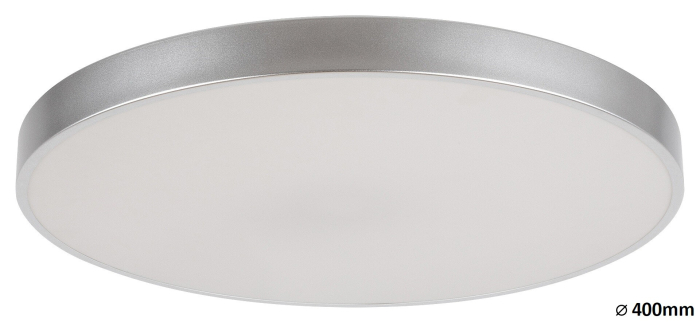 Plafoniera Rabalux Tesia LED 36W 2600lm 4000 metal silver stil modern 230V, 50Hz IP20 3315 [2]