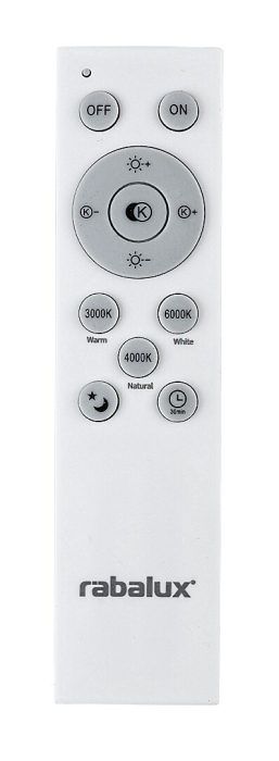 Plafoniera Rabalux Tesia LED 60W 3760lm 3000-6000K metal plastic auriu alb IP20 [6]