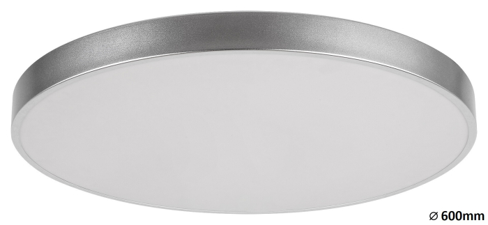 Plafoniera Rabalux Tesia LED 60W 5000lm 3000-6000K metal plastic argintiu alb IP20 [2]