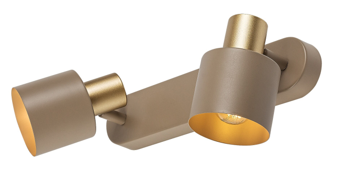 Plafoniera Rabalux Tisandra E14 E14 2X MAX 10W metal gray beige stil modern, IP20 73142 [3]