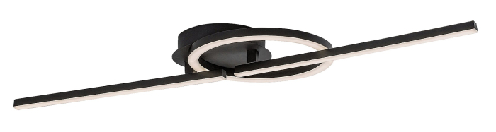 Plafoniera Rabalux Twisterra LED 24W 1800lm 4000 metal black stil modern 230V, 50Hz IP20 71395 [5]
