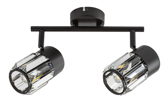 Plafoniera Rabalux Venaro E14 E14 2x MAX 15W   metal black stil clasic 230V, 50Hz IP20 73060 [2]