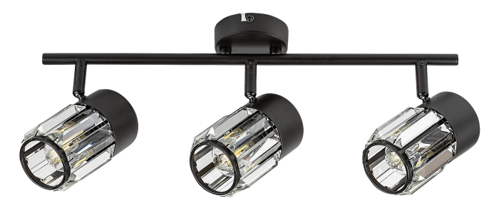 Plafoniera Rabalux Venaro E14 E14 3x MAX 15W metal black stil clasic, IP20 73061 [2]