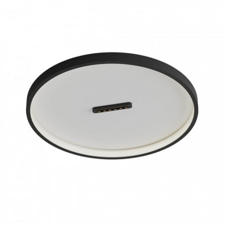 Plafoniera Redo Button, negru mat, LED, 44W, 2986 lumeni, alb cald 3000K, D.51 cm, 01-3830 [1]