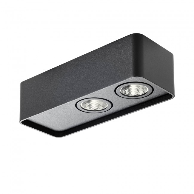 PLAFONIERĂ REDO YUKI PL LED 10W 3000K L50 BK (5.1.2) [1]
