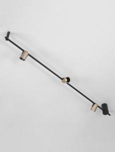 Plafoniera Nova Luce SIRMOS 9088132 Triac Dimmable Sandy Gold Beige Aluminium & Sandy Black Base LED 21W 1561lm 3000K IP20 [4]