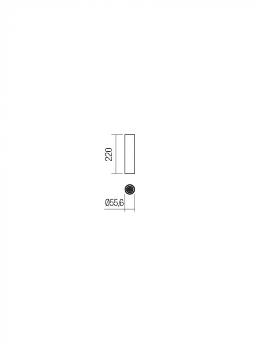 Plafoniera Smarter AXIS 01-2156 Negru Mat GU10 1x35W   IP20 [2]
