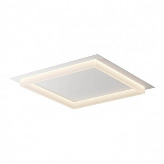 Plafoniera Smarter Perimetro, alb mat, LED CCT, 50W, 3000K-4000K-6500K, 3200 lumeni, L.65 cm, 05-983 [1]