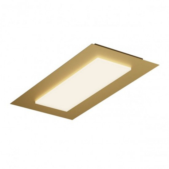 Plafoniera Smarter Tatami, auriu mat, LED CCT, 40W, 2720 lumeni, 3000K/4000K/6500K, L.70 cm, 05-999 [1]