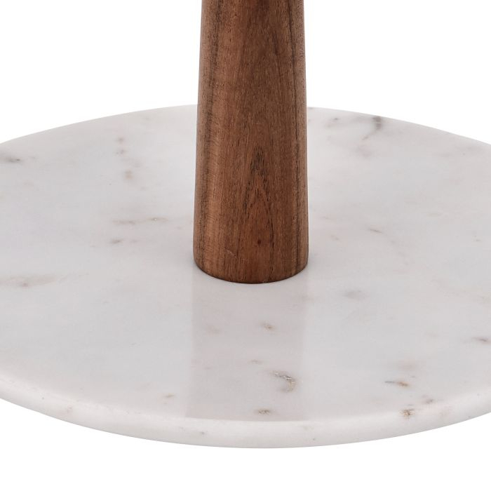 Platoul EGLO MAKILALA 427261 Marble Acacia Wood White Natural 255x255x280 mm  [2]