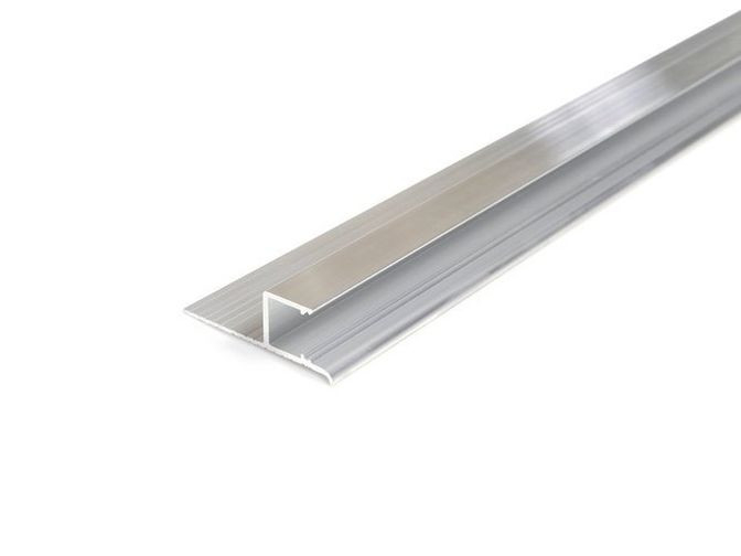 Profil LED încastrat OMNI 10, aluminiu neanodizat, lungime 2m, 12,6mm x 38,6mm + Dispersor alb mat click [1]