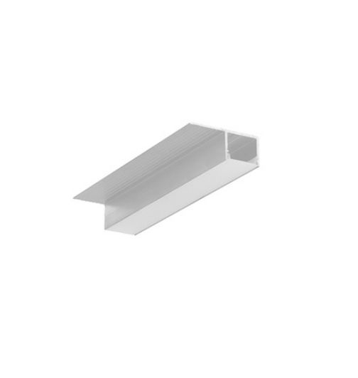 Profil LED încastrat PLANE14 SIDE, alb, lungime 2m, 34,6mm x 14mm + Dispersor alb mat click [3]