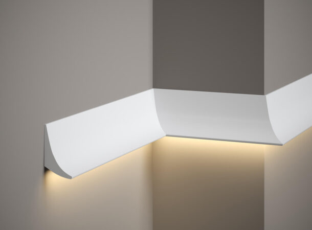 Profil LED Polimer Rigid Polyforce Mardom QL006 70x42x2000 mm [1]