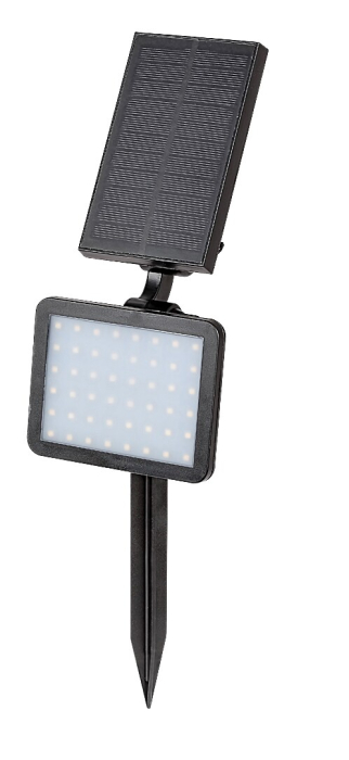 Proiector exterior fatade/plante solar Rabalux Kelna LED 9,6W 200lm 4000K plastic black stil modern DC 3.7V IP44 77011 [5]
