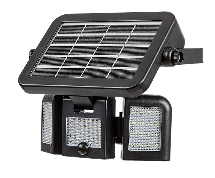 Proiector exterior solar Rabalux Lihull LED 9,6W 500lm 4000K plastic black stil modern DC 3.7V IP44 77020 [3]