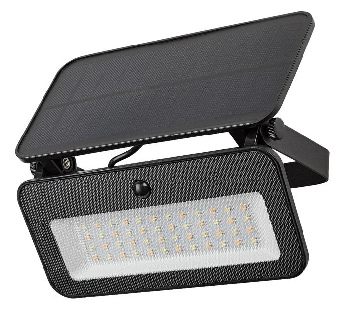 Proiector exterior solar Rabalux Tarcal LED 8W 1200lm 3000K, 4000K, 6500K plastic black stil modern DC 3.7V IP65 77160 [2]