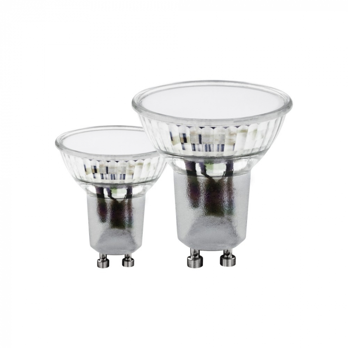 Set 2 becuri EGLO LM_LED_GU10 110141, GU10 2X2,8W 250lm 3000K Ø50, Satinat [1]