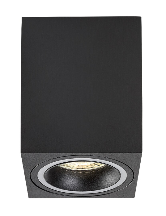 Spot aplicat fix Rabalux Kobald GU10 GU10 1X MAX 25W   aluminiu black stil modern 230V, 50Hz IP20 71163 [3]